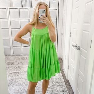 NEW 9seed Tiered Mini Dress